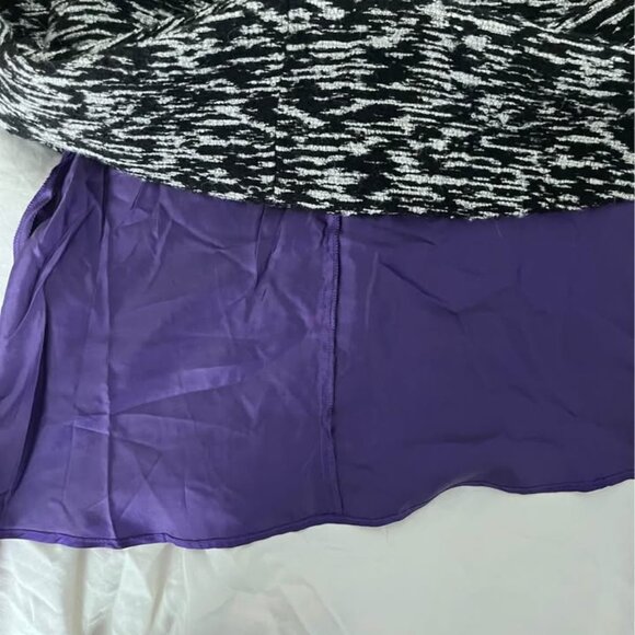 Beautiful Just Cavalli black and white wool skirt, size 38 - Picture 5 of 7